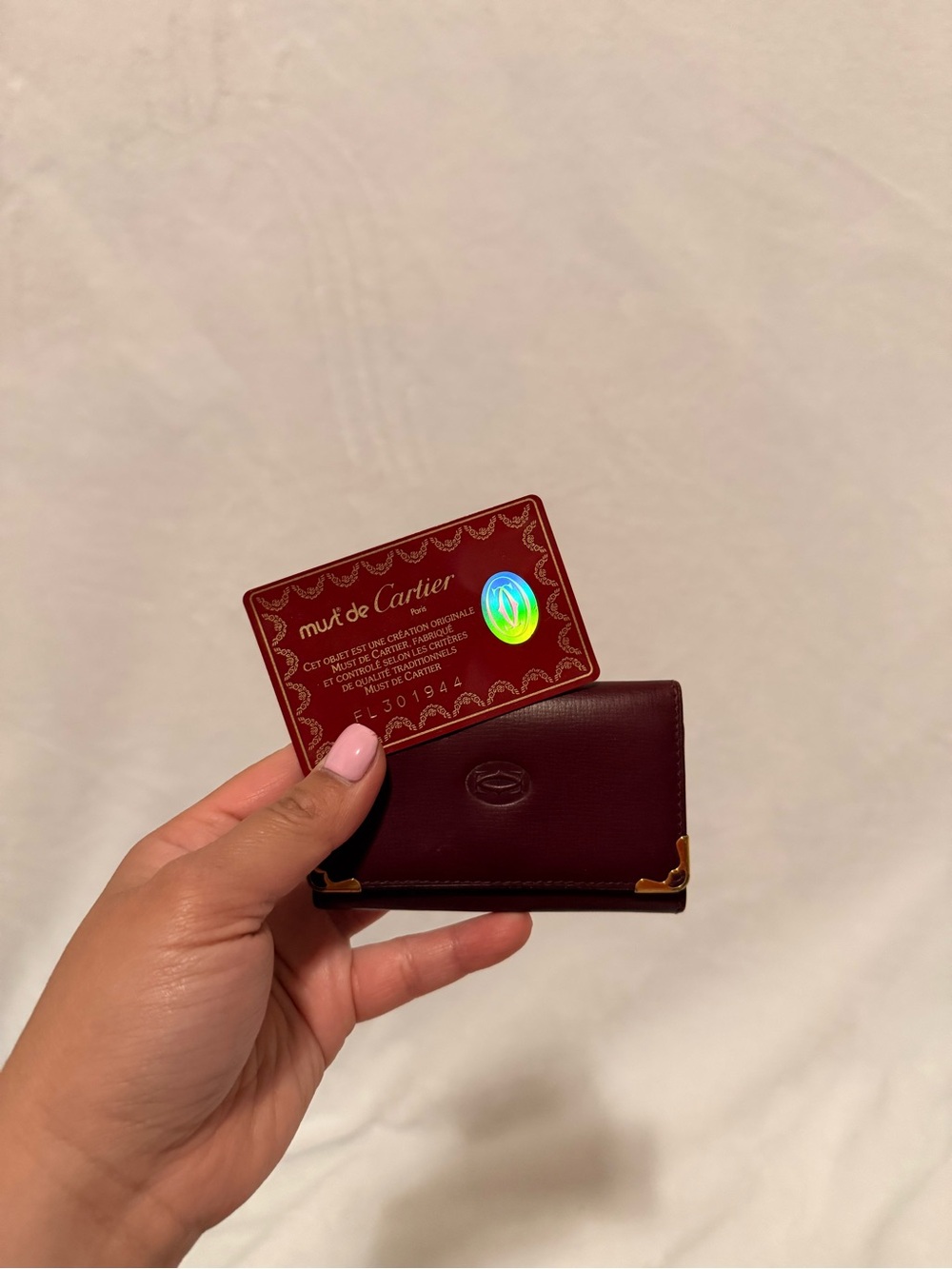 Cartier Must de Cartier 6-key Ring Burgundy